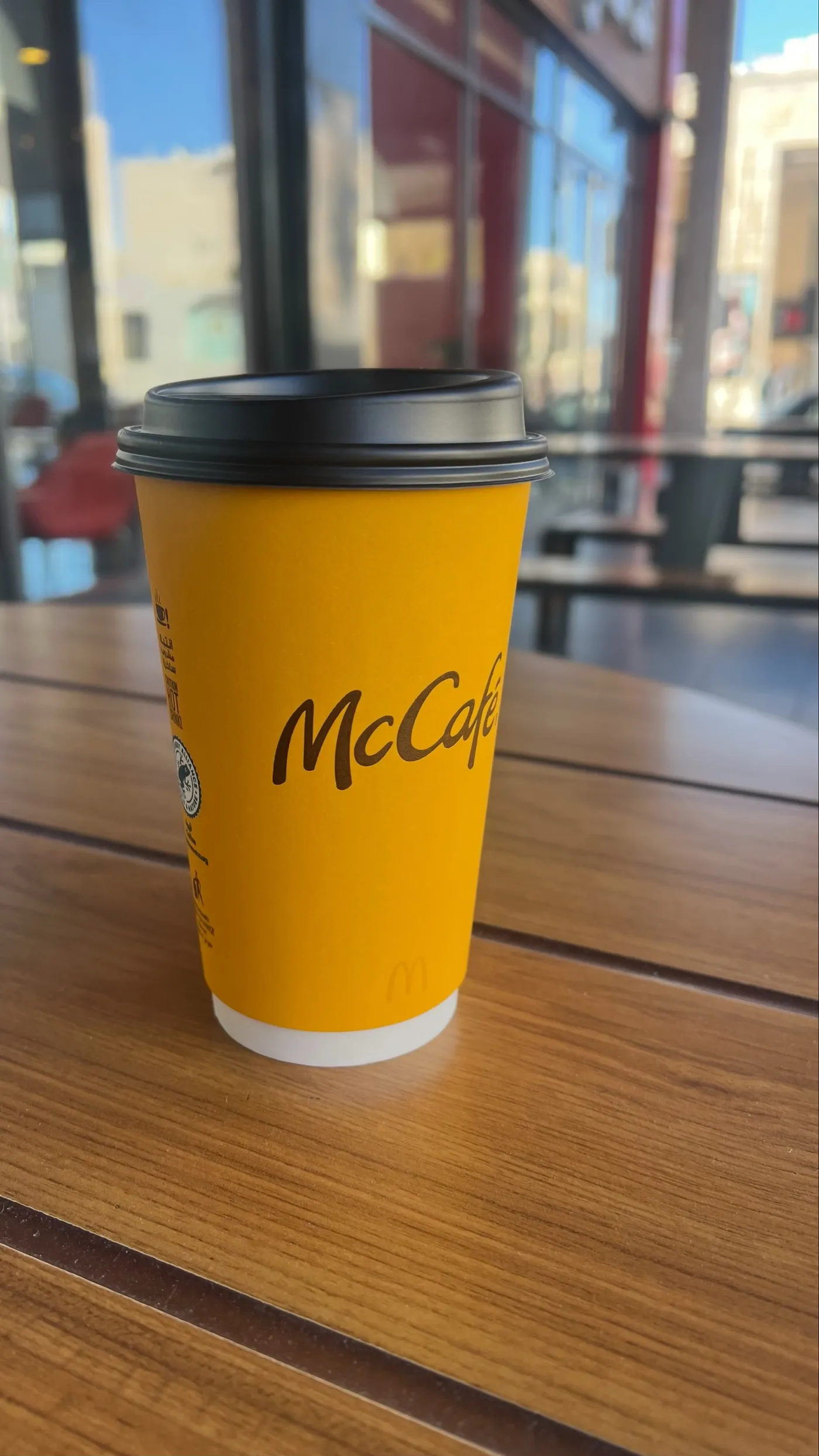 Morning coffee in Amman, Jordan — first morning after arriving from Turkey